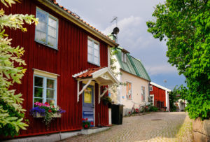 Straße Batsmansbacken, Drehort Astrid Lindgrens "Kalle Blomquis