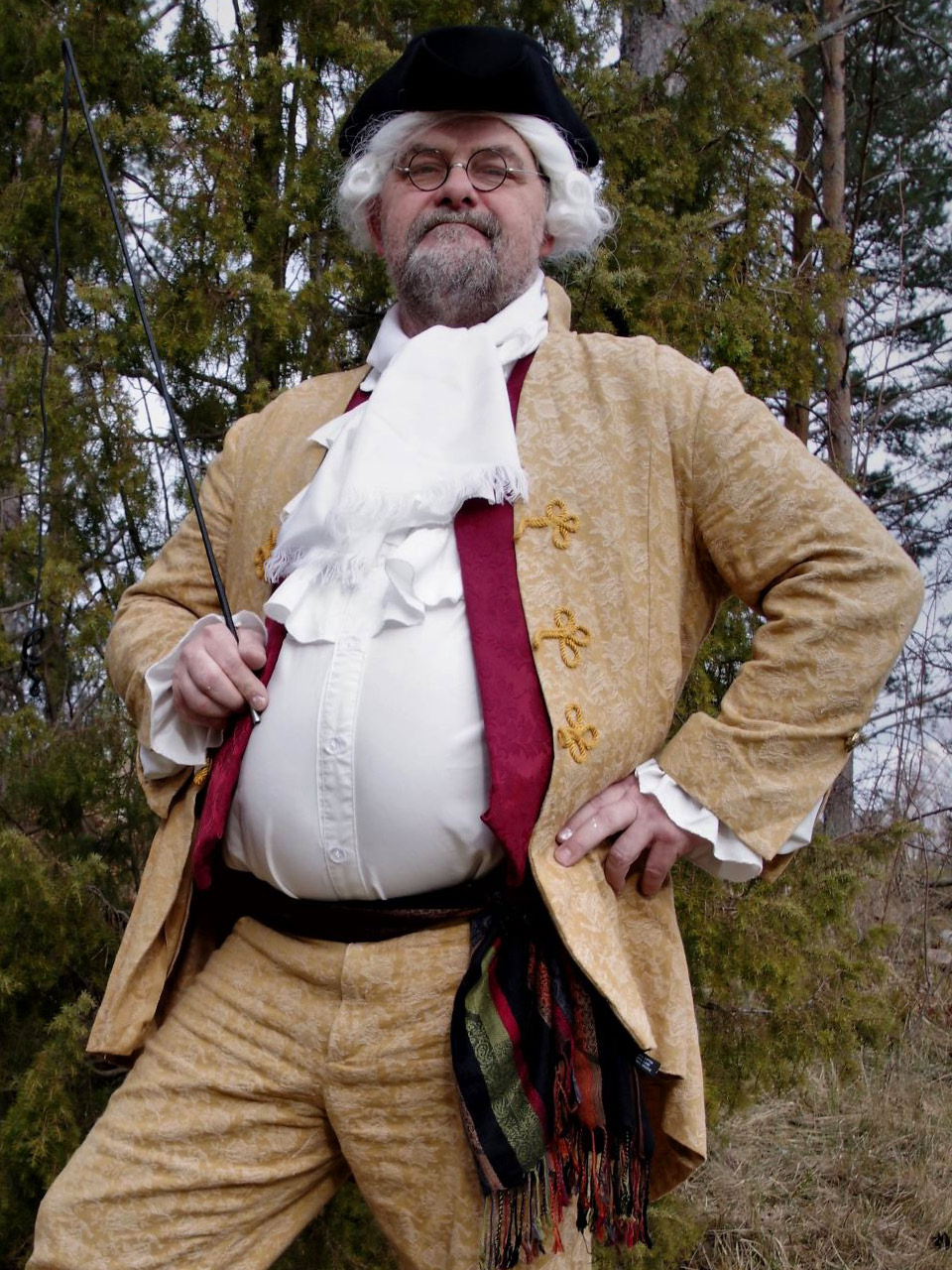 Major Pechlin, karaktär från vandringsteater